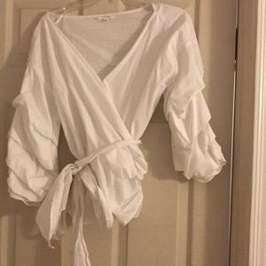 Pleione white top size M